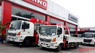 Giá xe tải cẩu Hino 8 tấn mới nhất 2024