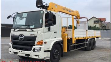 Giá xe tải cẩu Hino 15 tấn gắn cần cẩu soosan 7 tấn mới nhất 2024